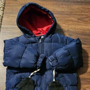 Circo 18 Month Insulated Coat With Attached Mittens